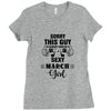 sorry this guy is already taken by a super sexy  march girl Ladies Fitted T-Shirt