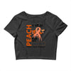 wear peach for  my [you can write any name] Crop Top