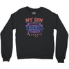my son was so amazing god made Crewneck Sweatshirt