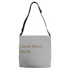I Never Finish Anything Adjustable Strap Totes