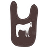 staring horse Baby Bibs