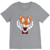 tiger bow tie V-Neck Tee
