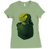 pocket raptor Ladies Fitted T-Shirt
