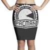 pacman crest Pencil Skirts