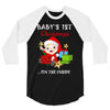 baby 1st christmas 3/4 Sleeve Shirt