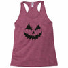 pumpkin face Racerback Tank