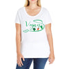 vegan Ladies Curvy T-Shirt