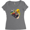 super fighting kart Women's Triblend Scoop T-shirt