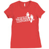 you know what they say about big feet Ladies Fitted T-Shirt
