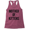 mother of kittens Racerback Tank
