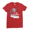 jurassic hoth Ladies Fitted T-Shirt