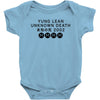 Yung Lean Unknown Death 2002 Baby Onesie