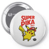 super pika bros Pin-back button