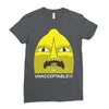Unacceptable Ladies Fitted T-Shirt
