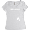 don't look down Women's Triblend Scoop T-shirt