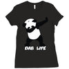 dab life Ladies Fitted T-Shirt
