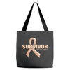Survivor Of Uterine Cancer Tote Bags