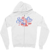 sports sloth Zipper Hoodie