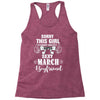 sorry this girl is already taken by a super sexy march boyfriend Racerback Tank