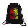 fight, dream, lead! Drawstring Bags