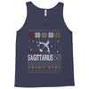 santa sagittarius christmas ugly t shirts Tank Top