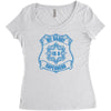 superhero new parents Women's Triblend Scoop T-shirt