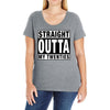 straight outta my twenties Ladies Curvy T-Shirt