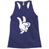 peace sign Racerback Tank
