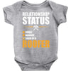 relationship status taken by a roofer Baby Onesie
