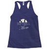 softball mom sequins Racerback Tank