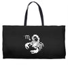 scorpio zodiac Weekender Totes