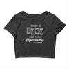 made in 1960 and still awesome Crop Top