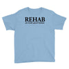 funny t shirt rehab is for quitters rude tee offensive shirt Youth Tee