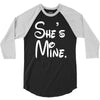 she's mine 3/4 Sleeve Shirt
