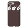 peace love rock funny iPhone 8 Plus