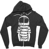 space boy Zipper Hoodie