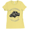 built stronger Ladies Fitted T-Shirt