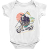 reaper's pizza Baby Onesie