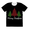 lumberjack tree merry christmas All Over Women's T-shirt