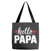 Hello Papa Tote Bags