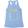 Aries Facts Zodiac Racerback Tank