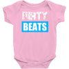 dirty beats Baby Onesie