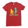 report abuse Ladies Fitted T-Shirt