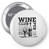 Wine Club Pin-back button