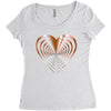 love led Women's Triblend Scoop T-shirt