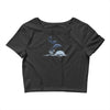 dolphin rider Crop Top
