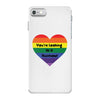 You're Looking At A Rainbow iPhone 7 Case