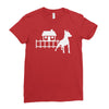 bernese mountain dog Ladies Fitted T-Shirt
