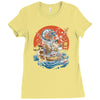 japanese world Ladies Fitted T-Shirt