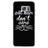 cat hair don't care cute crazy cat Samsung Galaxy S7